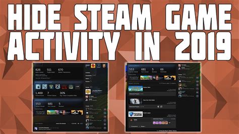 Can you hide certain games from friends on Steam?